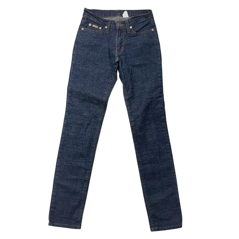 Judy Blue Jeans 1 Womens Skinny Fit Dark Wash Denim Casual Made in USA 80123